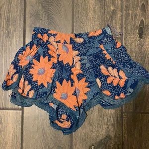 Urban outfitters lace floral shorts lingerie small